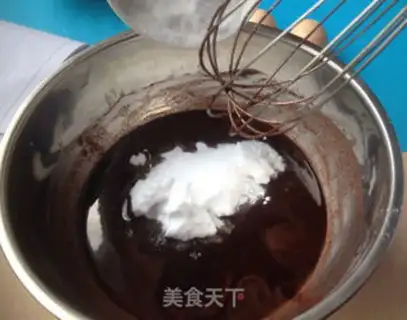 Make Brownie cheesecake step 3
