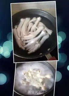 Make Fish chicken claws step 1