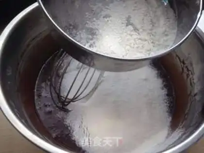 Make Brownie cheesecake step 6