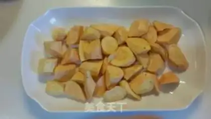 Make Spicy potato sugar step 1