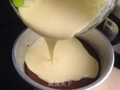 Make Brownie cheesecake step 11