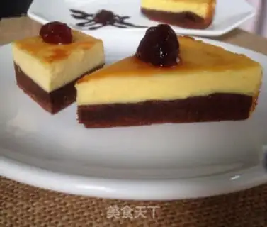 Make Brownie cheesecake step 14