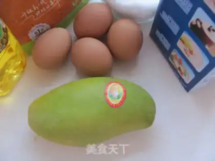 Make Mango cake rolls step 0