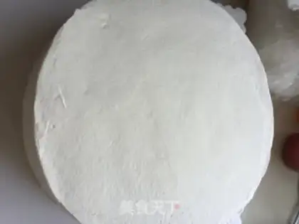 Make Purple birthday cake step 6