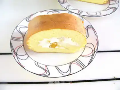 Make Mango cake rolls step 15