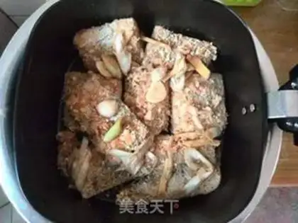 Make Air-cuttered fish step 7