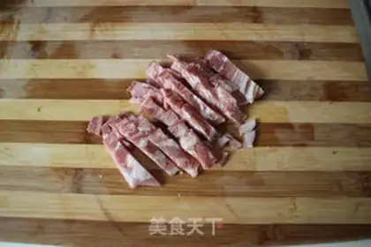 Make Bacon shrimp pasta step 1