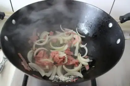 Make Bacon shrimp pasta step 3