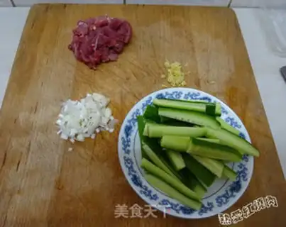 Make Melon crab mushrooms step 1