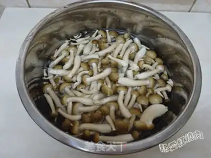 Make Melon crab mushrooms step 2