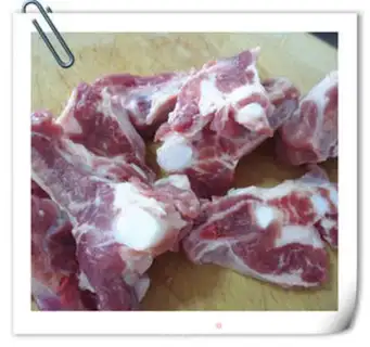 Make Sugar vinegar ribs step 1