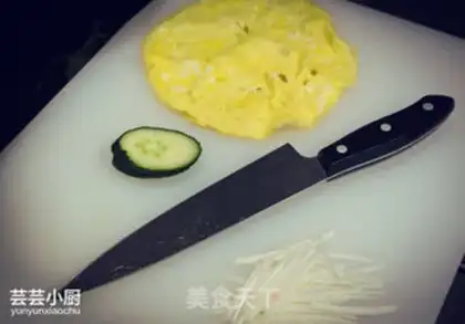 Make Japanese cold side step 2