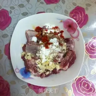 Make Garlic ribs step 1