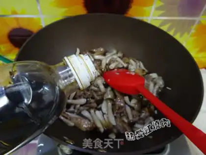 Make Melon crab mushrooms step 9