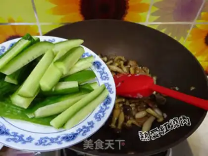 Make Melon crab mushrooms step 11