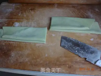 Make Vegetable green noodles step 6