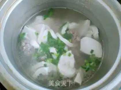 Make Meatball tofu soup step 5