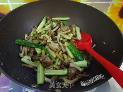 Make Melon crab mushrooms step 12