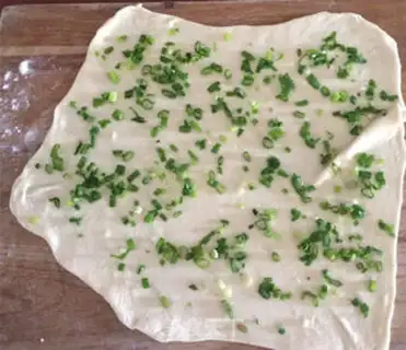 Make Onion cake step 7