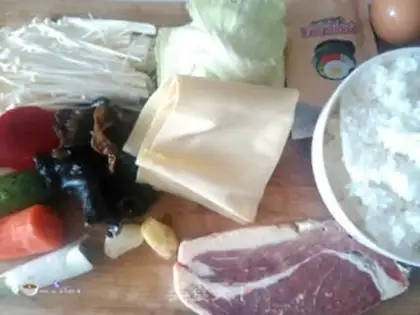 Make The Korean gin and rice step 0