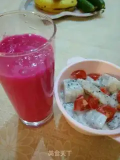 Make Fire Dragon fruit diet step 4