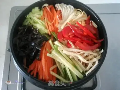 Make The Korean gin and rice step 8