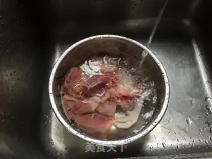 Make Porridge of chicken soup, twig, twig, shrimp step 0