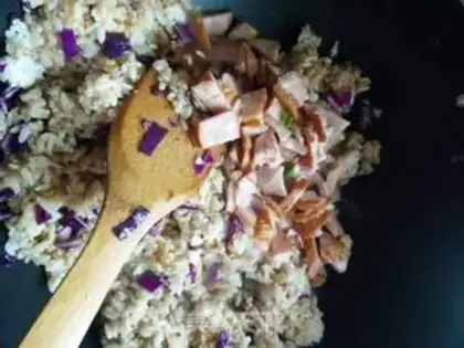 Make Pearl emerald rice step 4