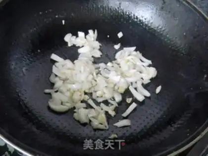 Make Onion mussels step 1