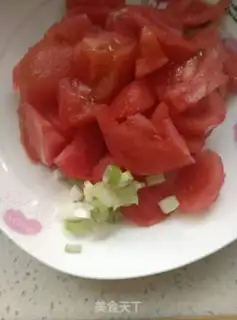 Make Tomato fried eggs step 5