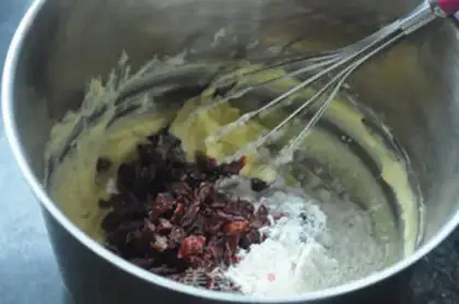 Make Cranberry cookies step 3