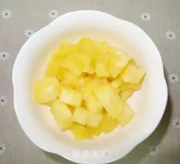 Make Pineapple Simillo step 1