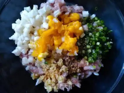 Make Salted egg yogurt step 2