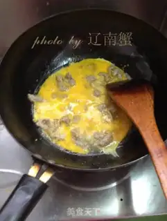 Make Beef fried eggs step 8