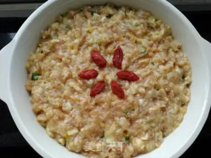 Make Salted egg yogurt step 4