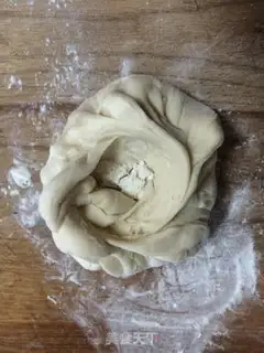 Make Panda bean bag step 5