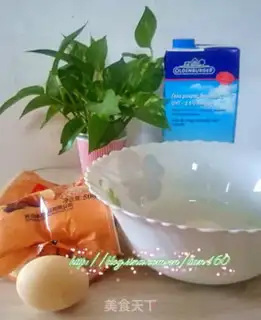 Make Salted milk eggcake step 0