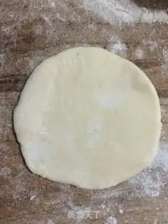 Make Panda bean bag step 7