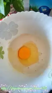 Make Salted milk eggcake step 2