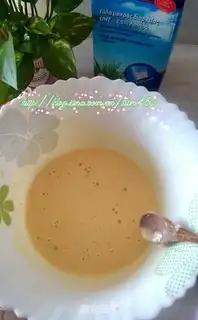 Make Salted milk eggcake step 3