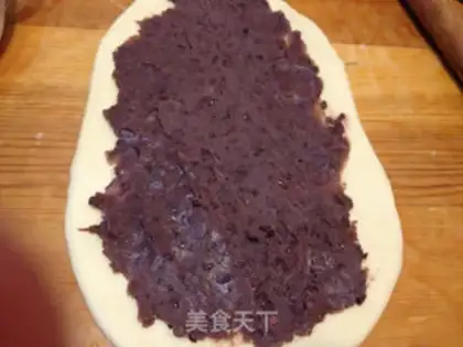 Make Red bean rolls step 8