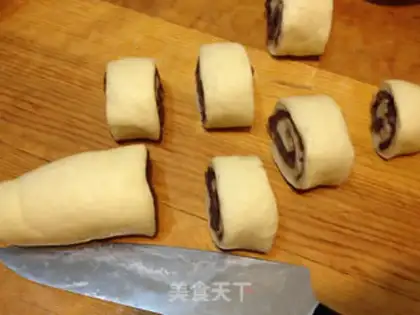 Make Red bean rolls step 10