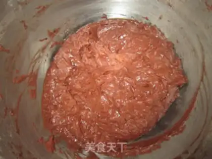 Make Red velvet cupcakes step 4
