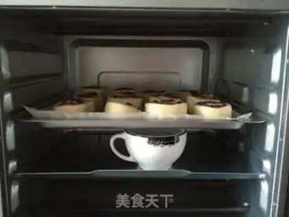 Make Red bean rolls step 12