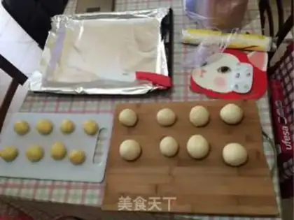 Make Hong Kong pineapple bag step 10