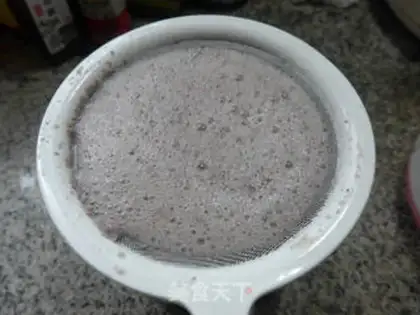 Make Black bean milk step 8