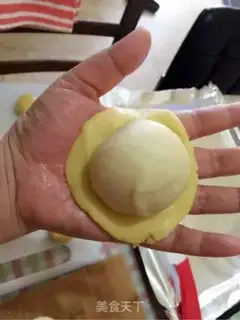 Make Hong Kong pineapple bag step 12