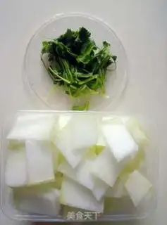 Make A nice winter melon ball soup step 0