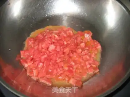 Make Tomato egg oak soup step 3