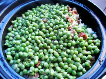 Make Pea rice step 15